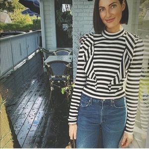 Veronica beard mock neck